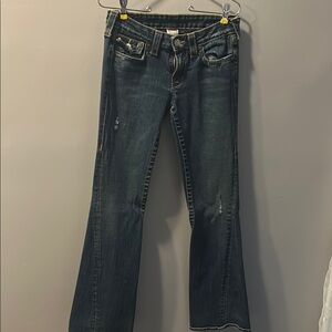 True Religion distressed jeans